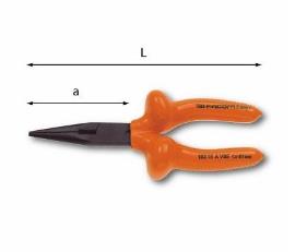 Klešta špic prava 1000 V dužina 170 mm 081 VSE USAG